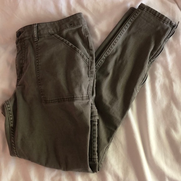 Military Green Pants - Picture 3 of 8